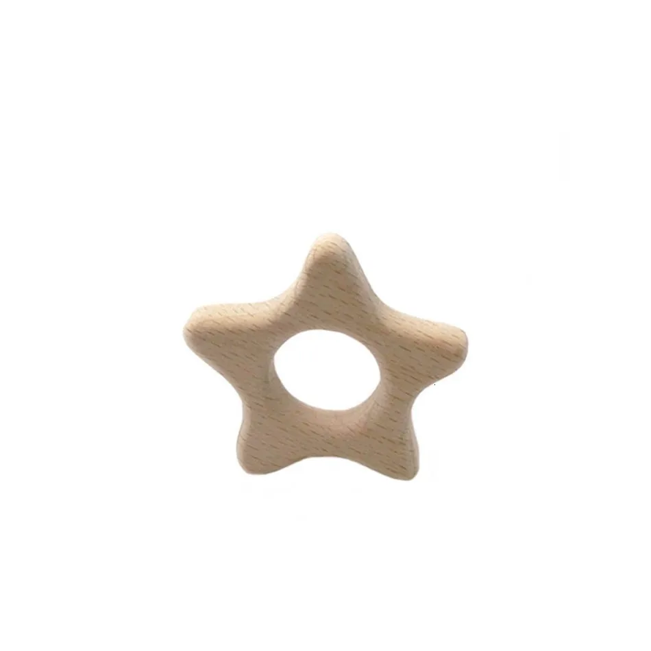 CAMEL Детская пустышка, зажим, цепочка, пустышка, Подарочный прорезыватель, игрушка, звезда, любовь, смайлик, деревянные бусины, девочка, мальчик, игрушка - Цвет: CAMEL