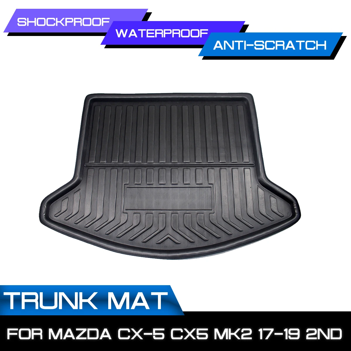 Для Mazda CX 5 CX5 MK2 2019 2018 2017 2nd Коврики для багажника загрузочный лоток Задняя Крышка
