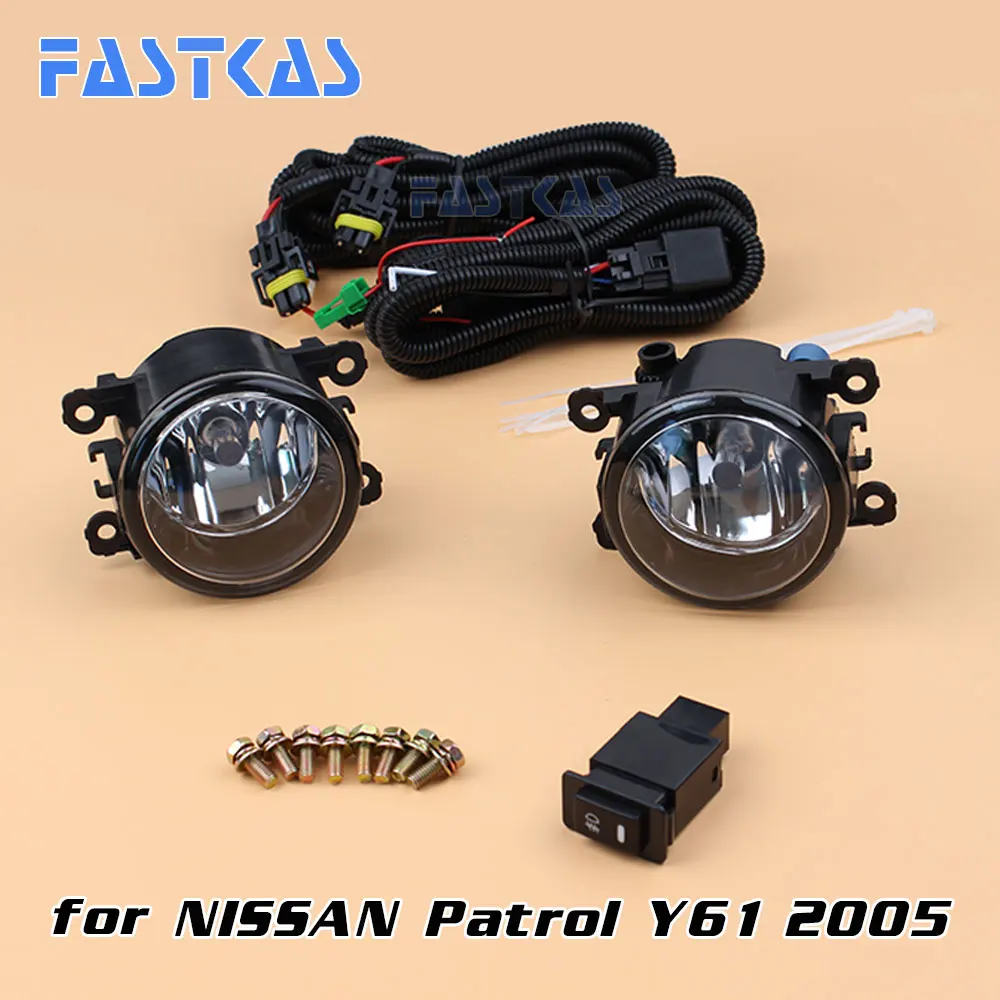12v 55W Противотуманные фары Дневные Фары противотуманные лампы в сборе для