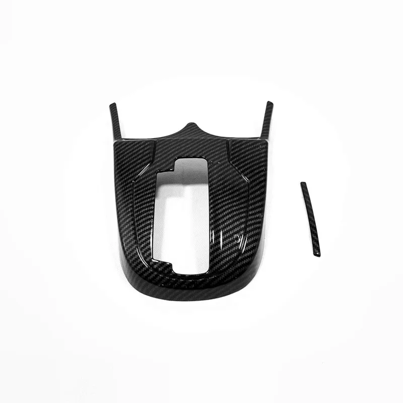 

For Honda FIT JAZZ 2014-2018 accessorie ABS Matte/Carbon fibre Car gear shift knob frame panel Decoration cover trim car styling