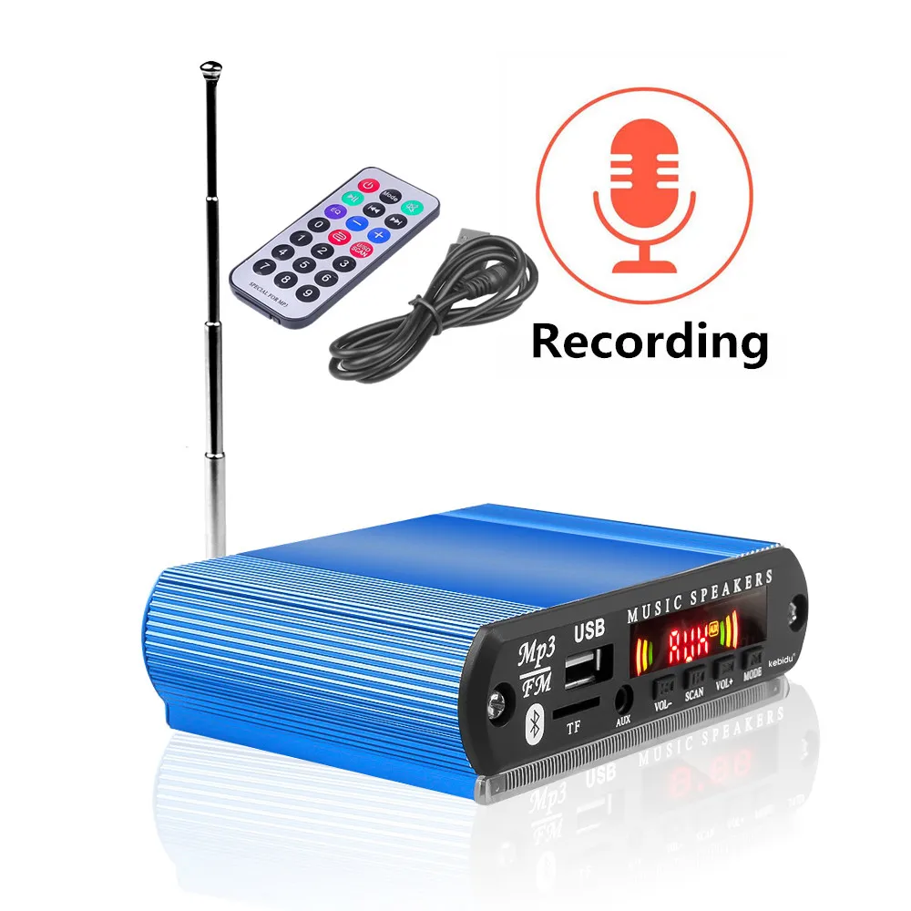 Автомобильный радиоприемник сделай сам MP3 плеер с функцией беспроводной записи