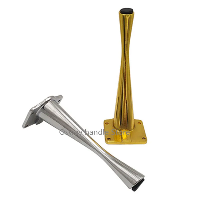 4Pcs Furniture Legs Metal Gold Light Luxury Sofa Coffee Table Foot Bathroom Cabinet Feet Home Support Accessories - купить по