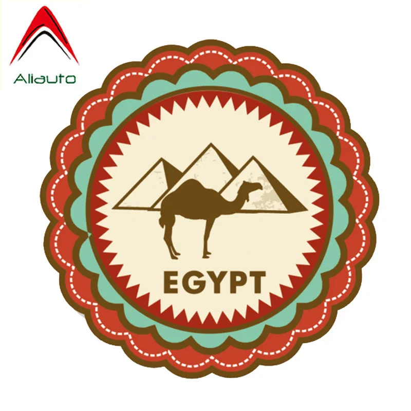 Креативная мотоциклетная наклейка Aliauto для автомобиля Египетский Каирский мир
