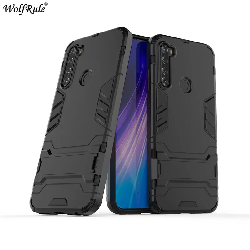 

Для Xiaomi Redmi Note 8T чехол бампер Redmi Note 8T TPU и PC держатель Жесткий Чехол для Xiaomi Redmi Note 8T чехол для телефона 6,3''