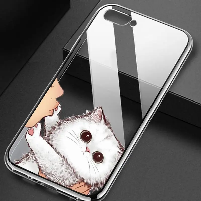 

Don't kiss My Cat Phone Case Transparent for iPhone Samsung xiaomi huawei p 11 12 6 7 8 9 20 30 40 Pro X Max XR Plus lite