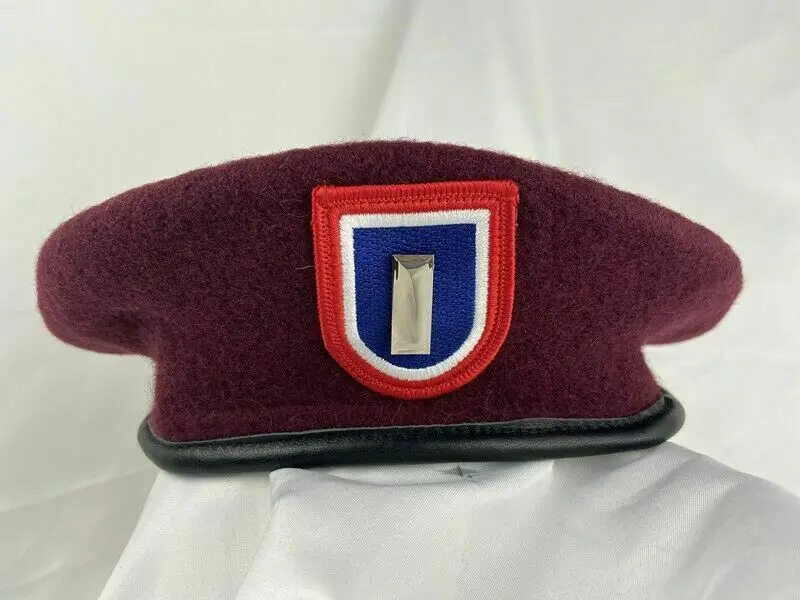 Tomwang201. Американская армия 82nd шерстяной красный берет из разделения авиапочтой