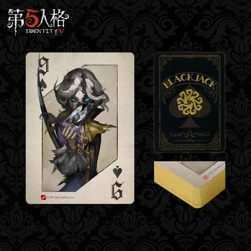 Карты для игры в покер с мультяшным принтом чёрного Джека 54 шт. | Тематическая