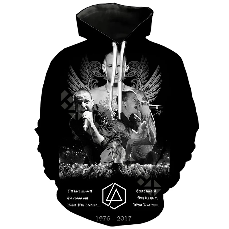 Худи унисекс рок-группа Linkin Park 3D Принт толстовки Мужские Женские толстовки Повседневная Уличная стильный спортивный костюм пуловеры верхняя одежда - Цвет: Hoodies 03