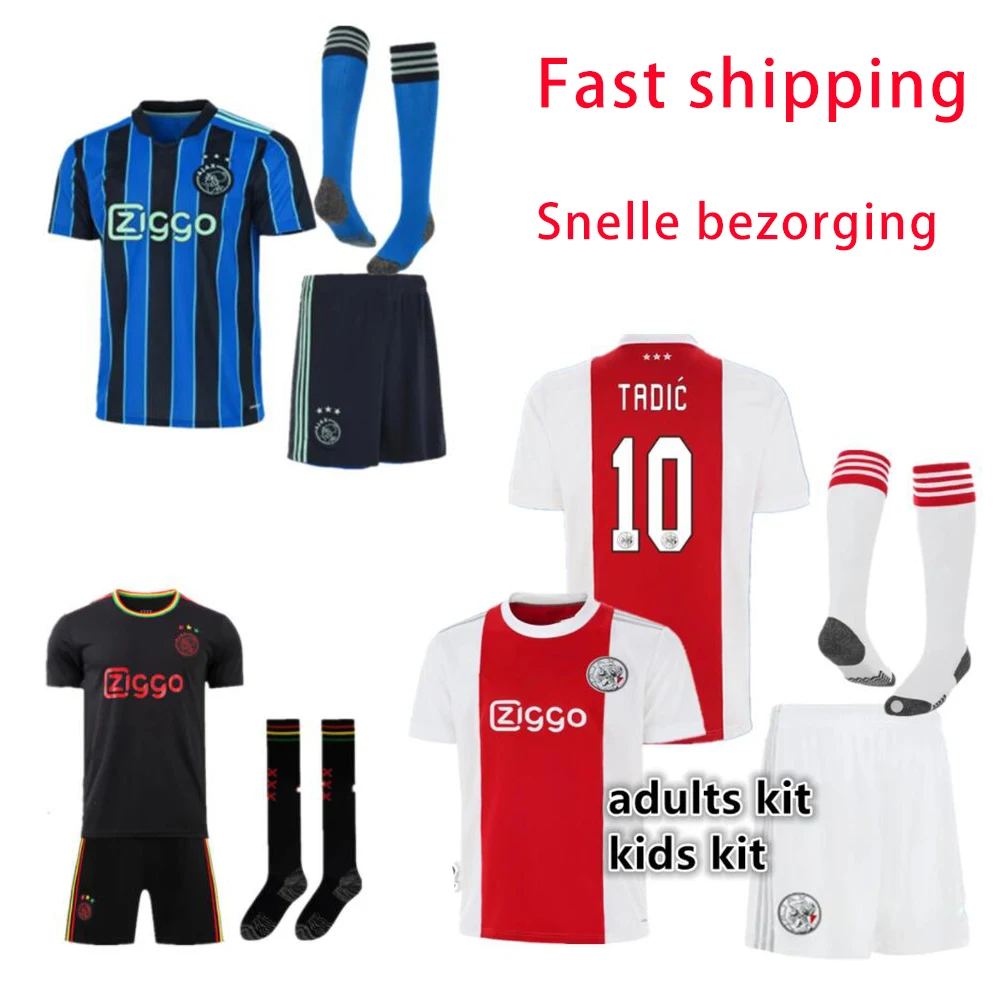 

Tadic Nieuwe Thuis Weg Ajaxes Kids Kit Shirt Volwassenen Neres Antony Klaassen 2021 2022 Ajaxed Tenue Jersey Grote maat Xxxl 4xl