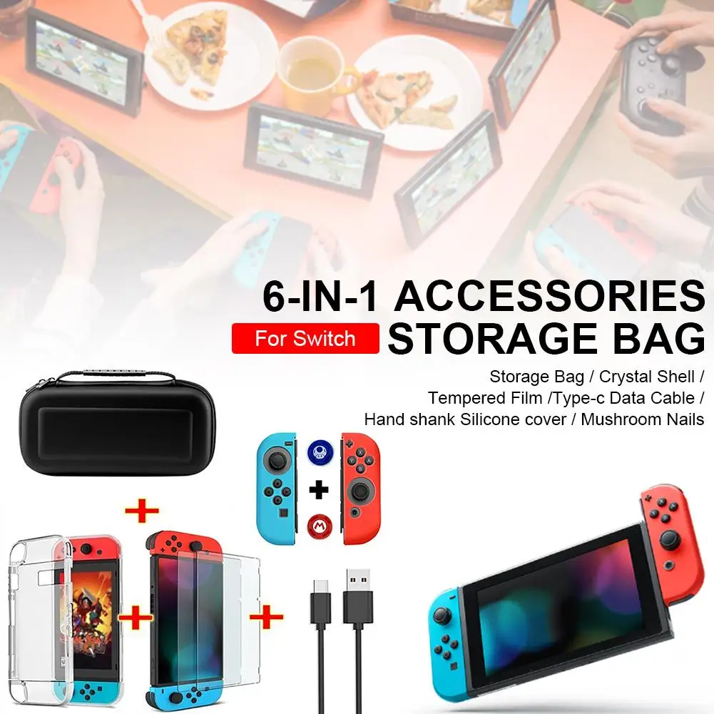 

Nintendoswitch Portable Hand Storage Bag Nintendos Nintend Switch Console EVA Carry Case Cover For Nintendo_switch Accessories