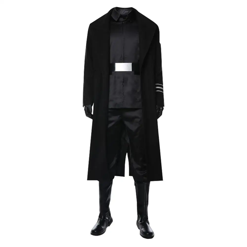 Star Cosplay Wa The Rise of Skywalke Armitage Hux Costume Trench Coat Halloween Carnival Costumes |