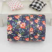 new arrived floral printed grosgrain ribbons characters ribbon diy handmade accessories gift packaging 25 yards