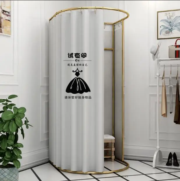 Стеллаж для магазина простая сборка передвижная примерочная комната наземная