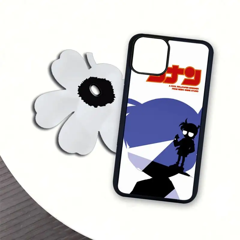 

detective conan Case Closed TPU PC phone cover case for iphone se 2020 6 6s 7 8 plus x xs max xr 11 12 pro max coque