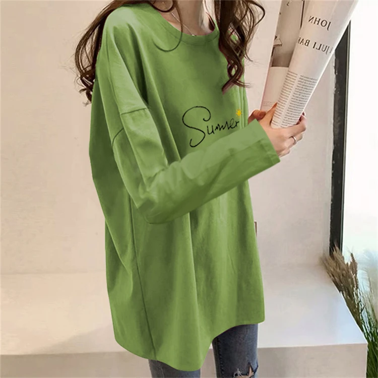 Colorfaith новинка 2020 женские весенне-летние футболки разные цвета приталенные