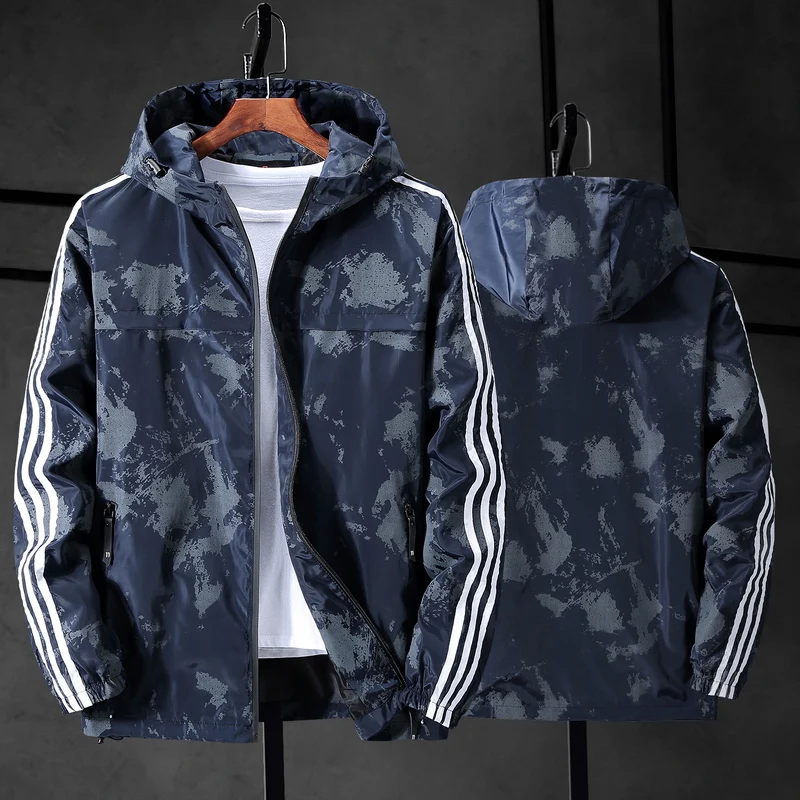 Плюс 10XL 9XL 8XL 7XL новая камуфляжная куртка для мужчин размера плюс камуфляжная ветровка с капюшоном куртки Военная парусиновая Куртка парка