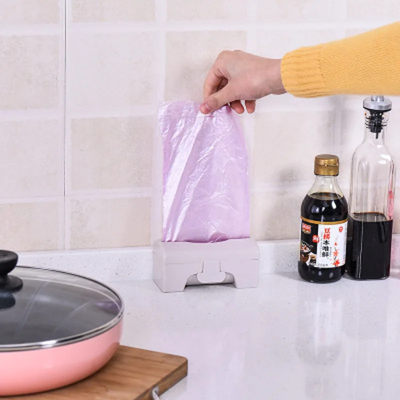 Мешки для мусора контейнер хранения 1 шт. кухонные приспособления пластиковый
