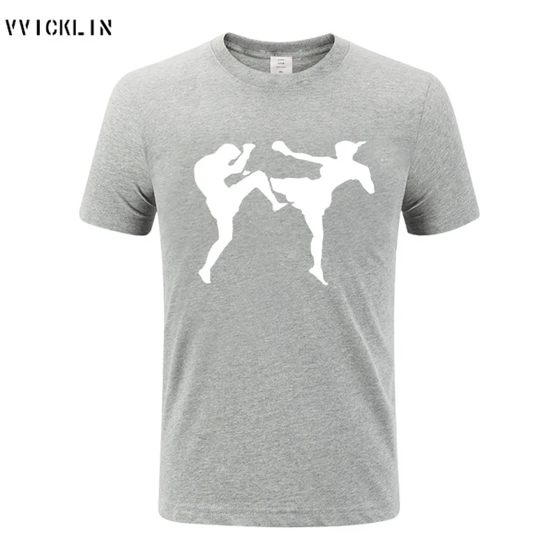 Новая мода кикбоксинга по борьбе с ММА летние футболки коротким рукавом и