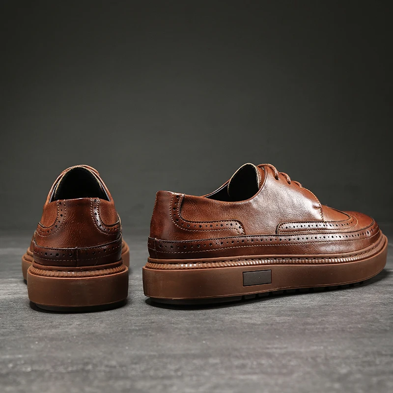 Мужские Классические формальные свадебные туфли для вечеринки 2021 мужские ретро