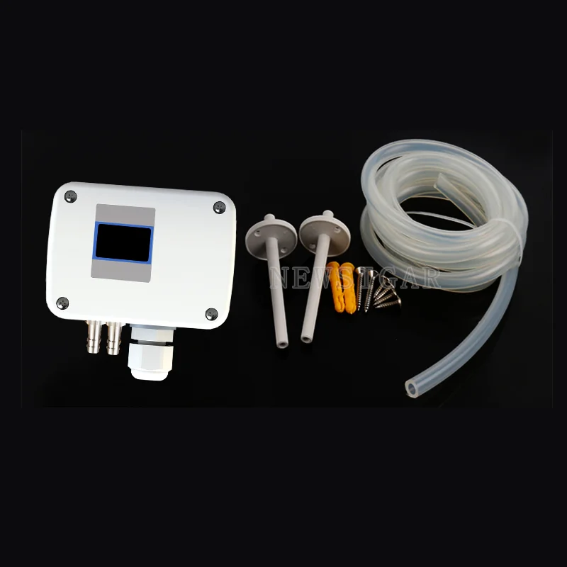 Дифференциальный датчик давления для труб воздуха газа ветра 0 10 В 4 20