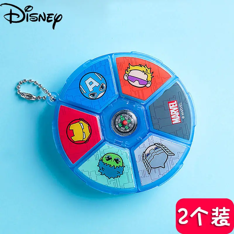 

Disney Children's Marvel Cartoon Pattern Printing Compass Creative Portable Elementary School Pupils Easy Eraser