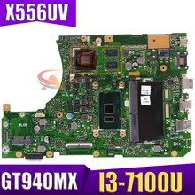 X556UV Laptop motherboard for ASUS X556UQK X556UB X556UQ X556UJ X556UF X556U original mainboard 8GB-RAM I3-7100U GT940MX