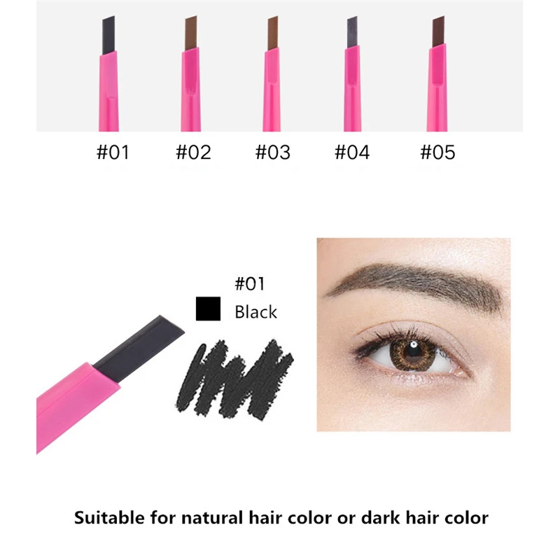 Карандаш для бровей Водостойкий карандаш Sourcil Brow Pencil стойкий макияж Lapiz De Ojos Crema Kosmetyki Do Brwi 1 шт