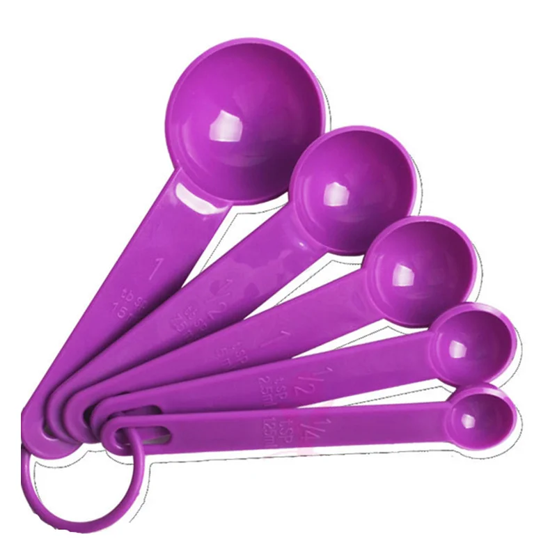 5 шт./компл. Кухня мерная ложка Кофе чайная для сахара выпечки Пособия по