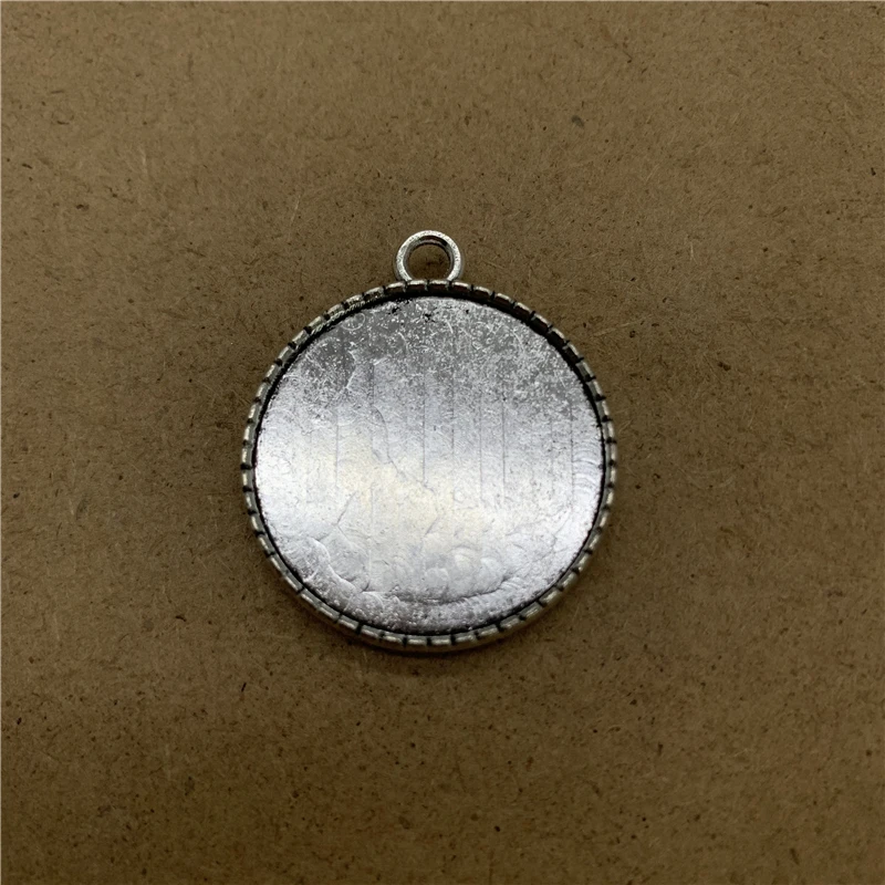 Настройки кабошона из сплава 2 шт. 25 мм стеклянный кабошон металлическая основа