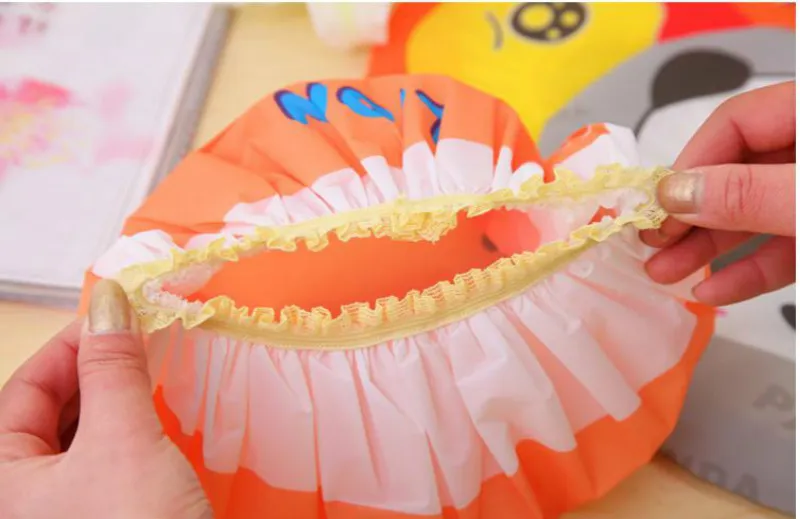 Шапочка для душа с милым мультяшным тюрбаном быстросохнущая шапочка обернутая