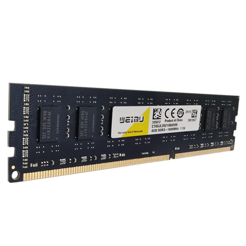 Оперативная память UDIMM 4 ГБ 8 DDR3 1600 МГц 1333 PC3 12800 10600U 240 контактов 1 5 в без коррекции