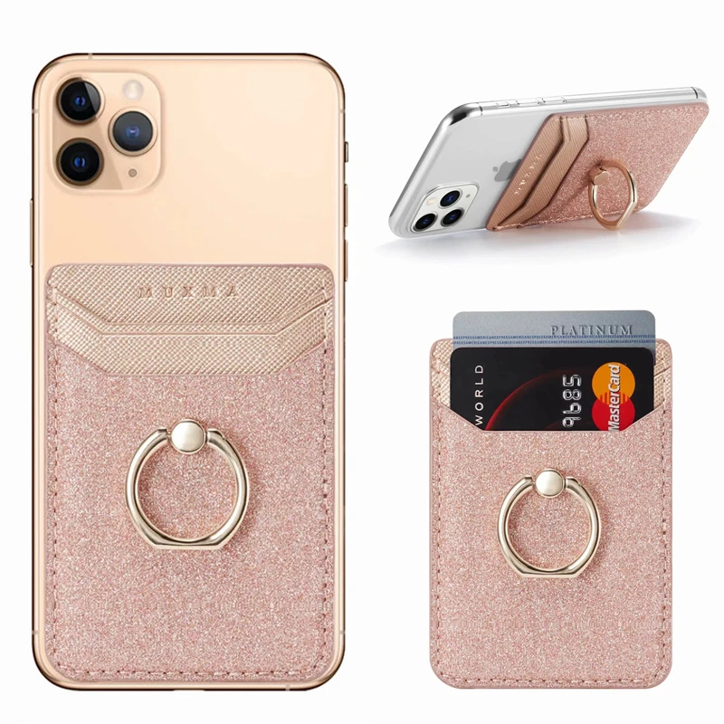 Кожаный 3 м клейкий стикер для карт Карманный Кошелек ID карты чехол iPhone Moto G7 G6 Play