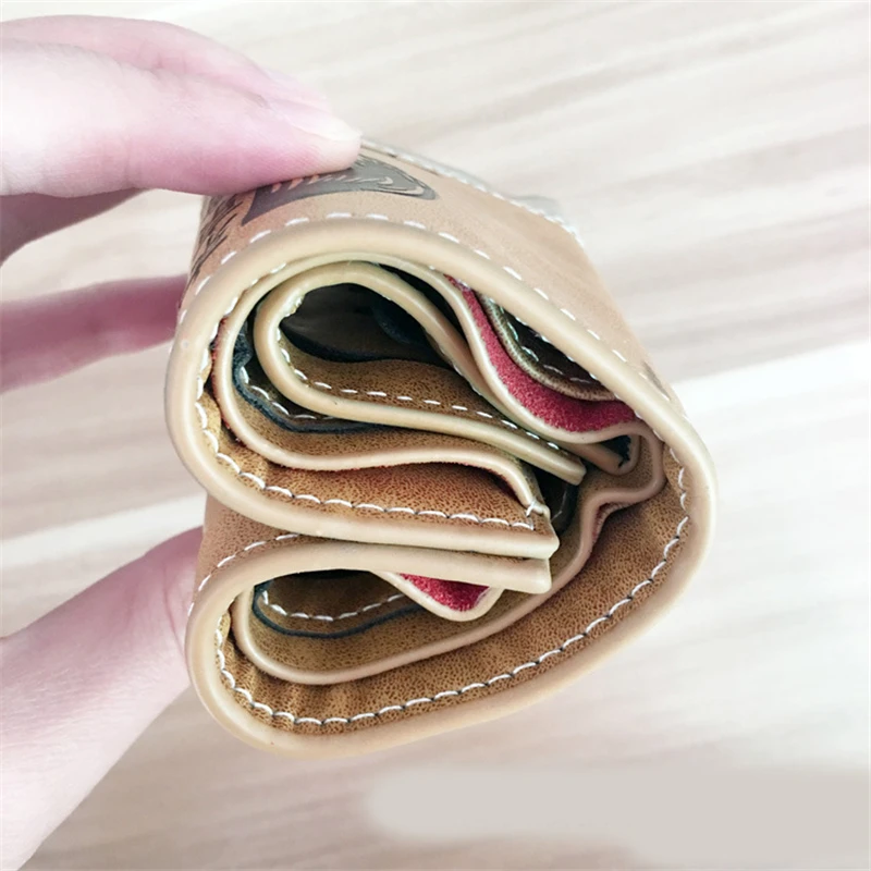 Кошелек для мужчин и женщин JOJO'S странные приключения кредитный держатель карт