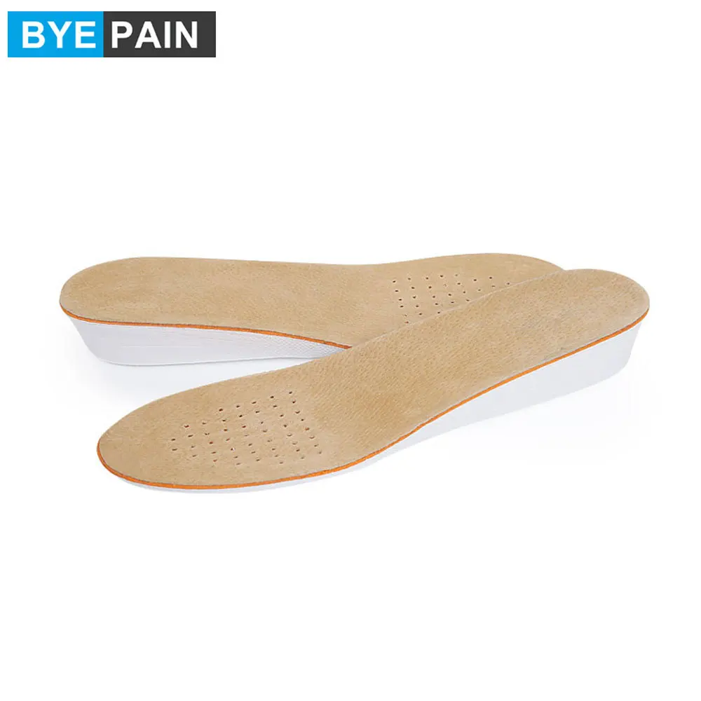 

1 пара BYEPAIN спортивные невидимые стельки впитывающие пот мягкие стельки амортизирующие подушечки с высоким подъемом