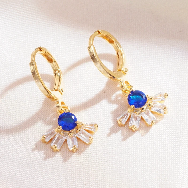 Длинные модные серьги золотого цвета с кристаллами висячие/Висячие для женщин и