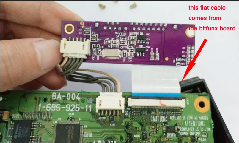 Bitfunx SATA обновленный комплект для подержанного PS2 оригинального сетевого адаптера