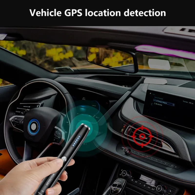 

T8 Multi-function Detector Anti-theft Pen Camera Mini Recording Signal Lens Wireless GPS Tracker Detector Pen