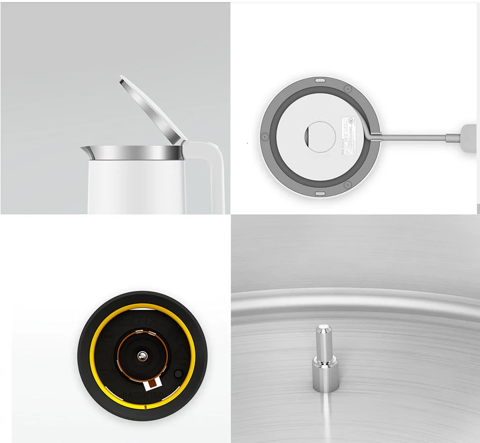 Xiaomi Mijia электрический чайник, умный термостат с контролем температуры, бойлер для воды, ручной чайник, мгновенный нагрев, управление мобильным приложением