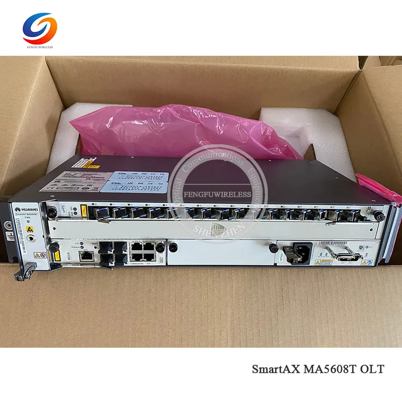 19 дюймов OLT GPON MA5608T DC 1 * MPWC Оптический Терминал MCUD 1G плата управления с 16 портами GPFD