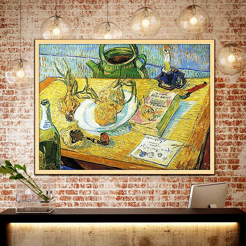 Ван Гог Натюрморт с луком diy картина по номерам художественная краска