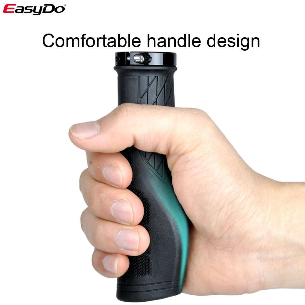 EasyDo Ergonomics Bicycle Grips MTB Grips Comfortable Non-Slip Bike Handlebar Grips Cycling Parts Bike Handle Grips For Bicycle