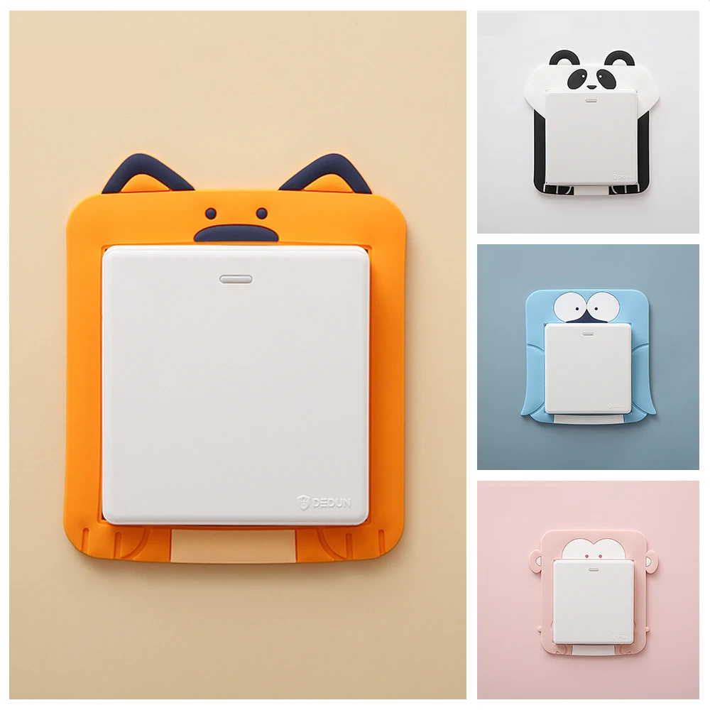 

3d wall stickers pegatinas de pared cute decoration bedroom nursery decor baby room murale decoracion Switch protective cover