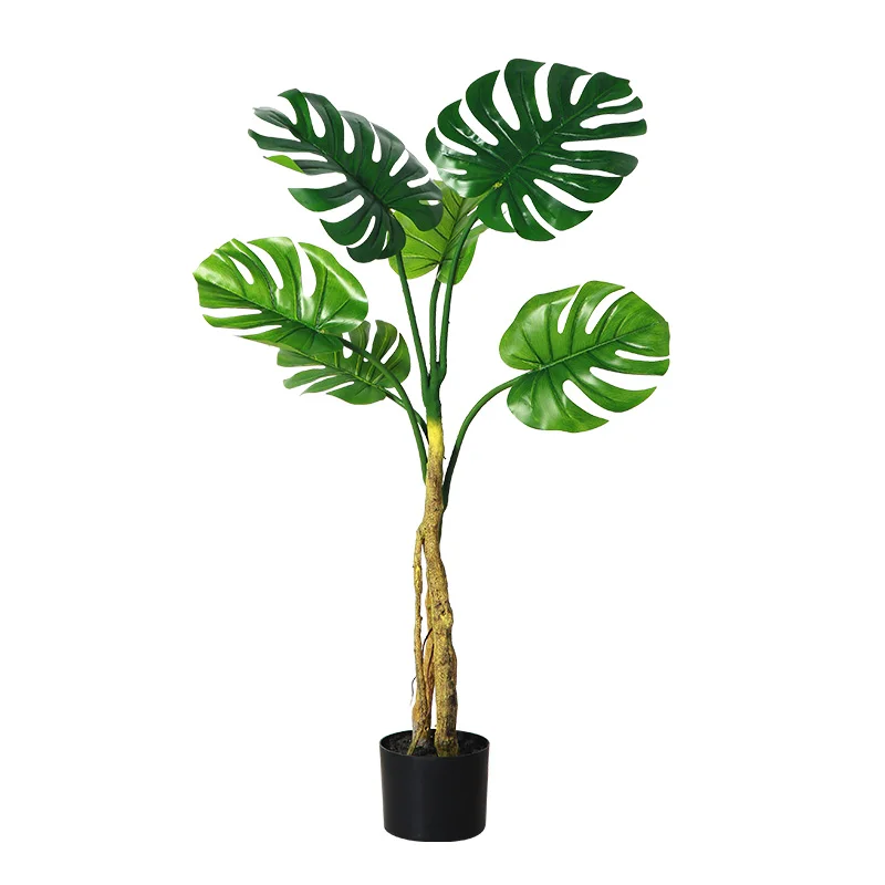 

plantas artificiales decoration big false green plants potted traveler banana turtle bamboo sunflower hanging bell wedding outdo