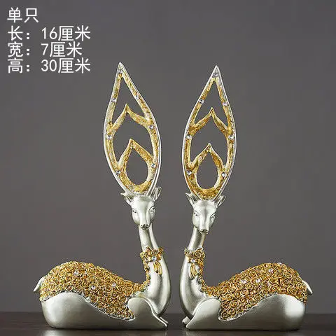 

Creative Light Luxury Decoration Crafts Home Furnishings Living Room Office Bookcase Wine Cabinet Entrance Gift