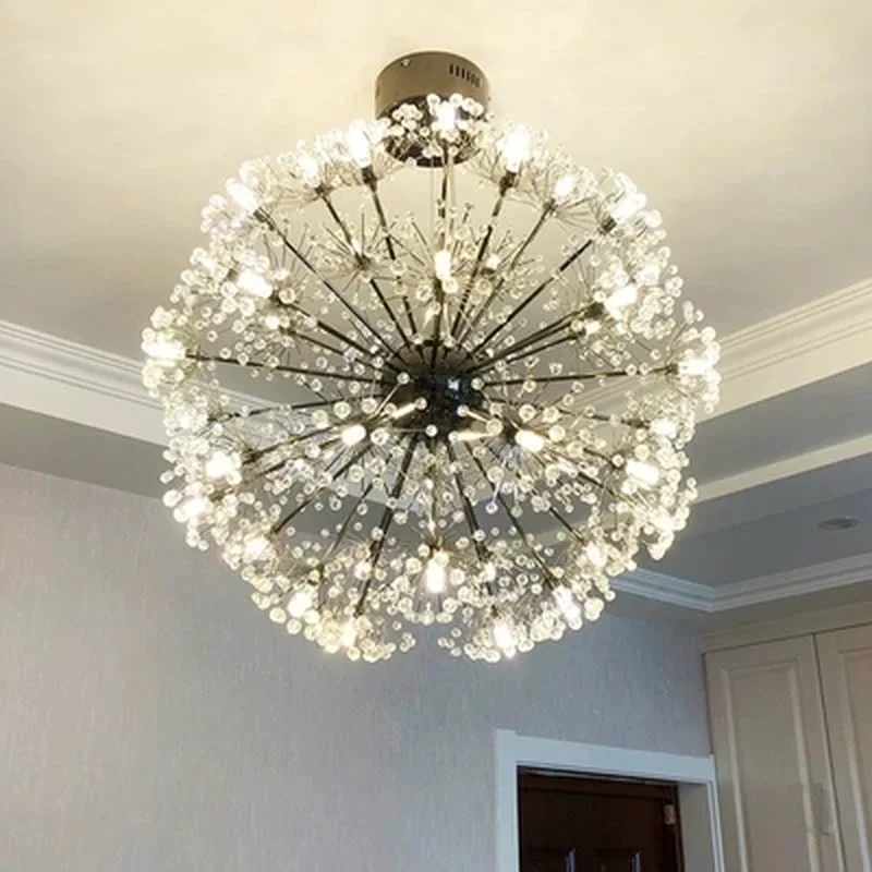 Металлический подвесной светильник в скандинавском дизайне светодиодный форме