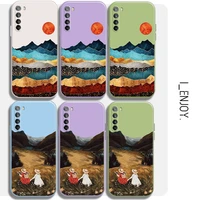 fashion retro phone case for xiaomi redmi 9t 9c 9 9a 9i 9at 9c 8a 8 note 8 7 pro 8t 2021 coque carcasa cases art oil painting