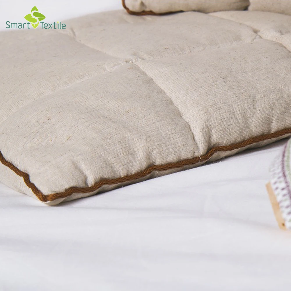 УРАЛЬСКАЯ Smart Textile Подушка c иск.лебяжим пухом и пленкой кедрового ореха