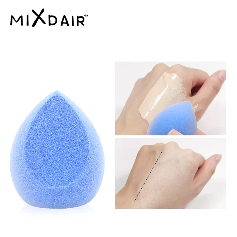 MIXDAIR New Makeup Sponge Microfiber fluff Surface Powder Cosmetic Puff Foundation Liquid Make Up Tool Dry Wet Double Use |