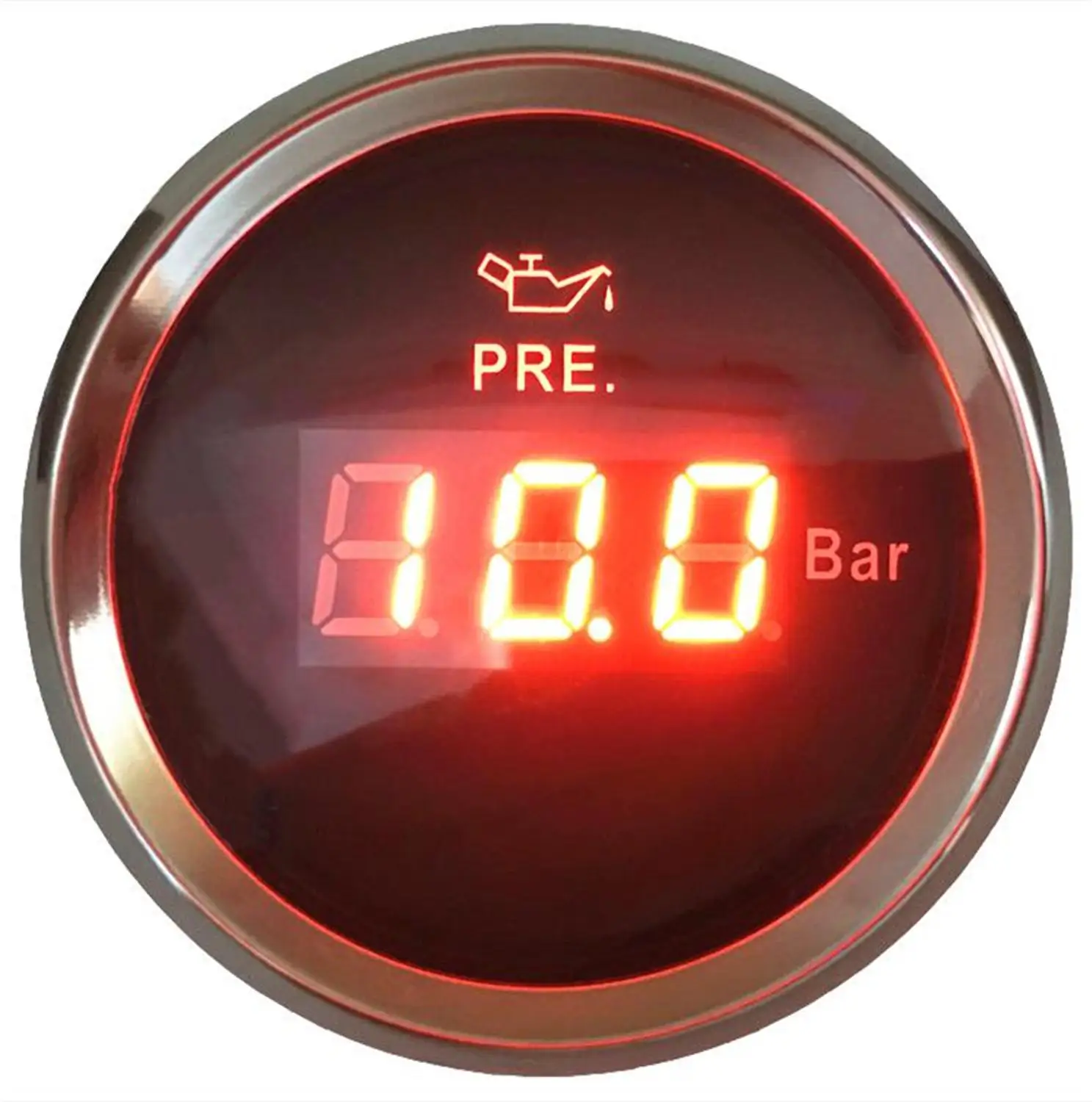 1 шт. цифровой манометр 52 мм 0 5 бар 10 бар|pressure meter|pressure gaugepressure digital |