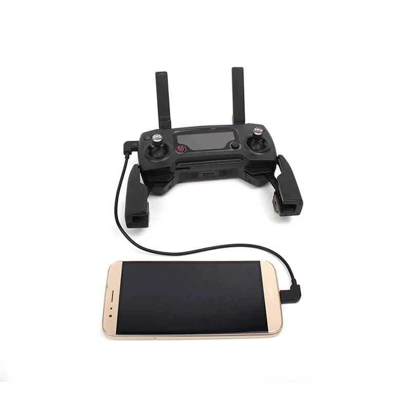 Кабель для передачи данных дрона DJI Spark/MAVIC Pro/Mavic 2 Control Micro USB Lighting/type C/Micro line